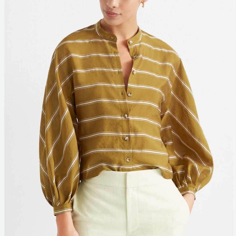 CLUB MONACO collar free Blouse SIZE S